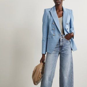 Veronica Beard Light Blue Jean Jacket